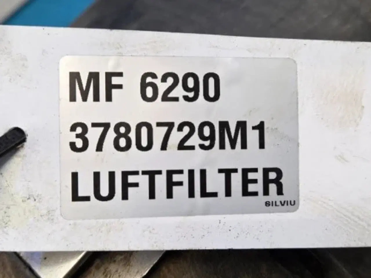 Billede 11 - Massey Ferguson 6290 Luftfilter 3780729M1
