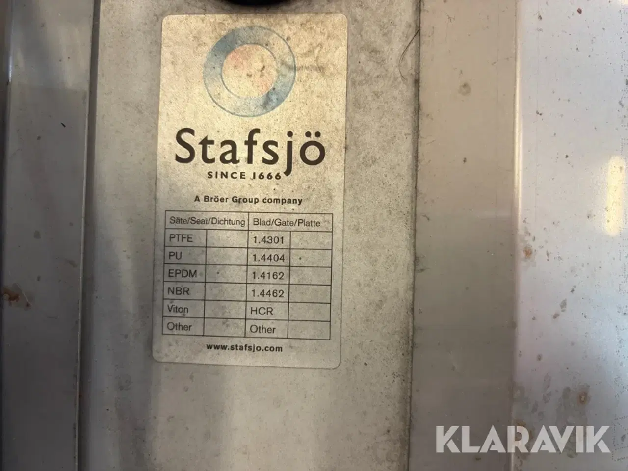 Billede 7 - Industrielle knivspjældsventiler Strafjö Valtor DN 200 og 300 4 styks