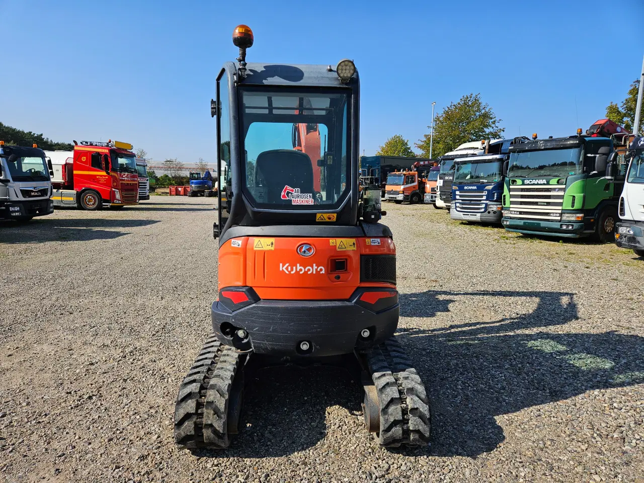 Billede 4 - Kubota U 27-4 med tiltman