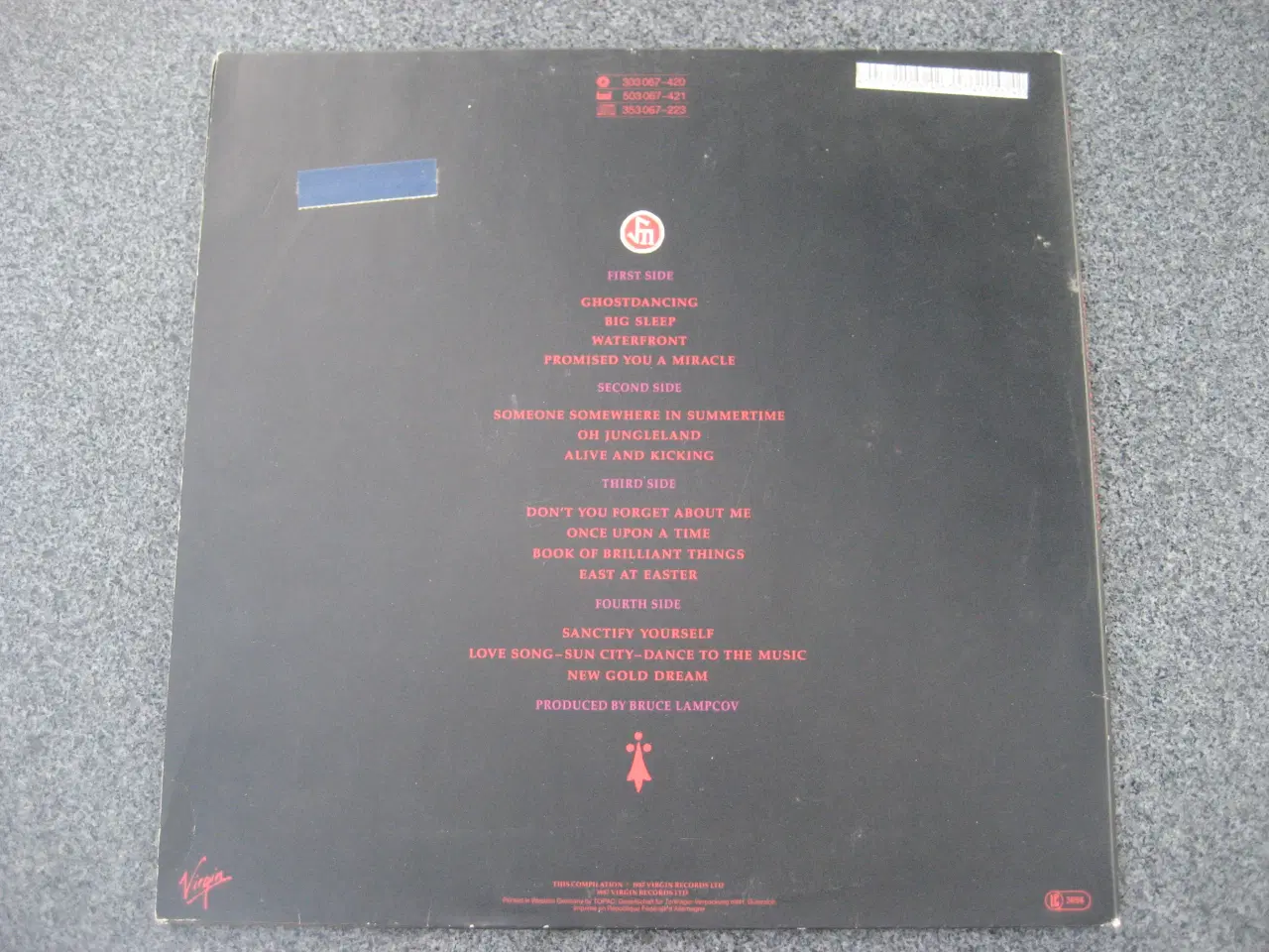 Billede 2 - Dobbelt LP med Simple Minds sælges