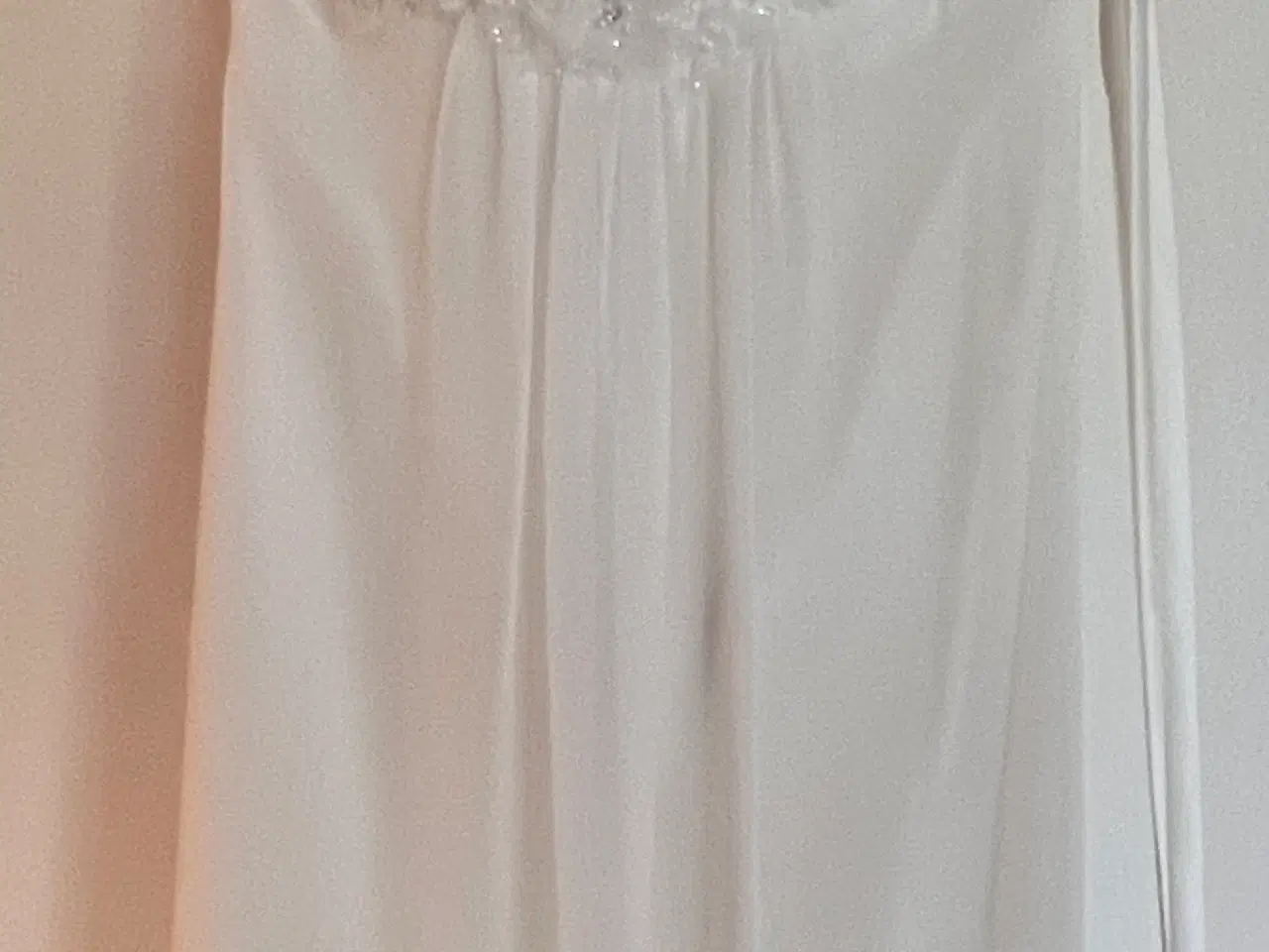 Billede 1 - Hvid kort brudekjole/cocktail kjole