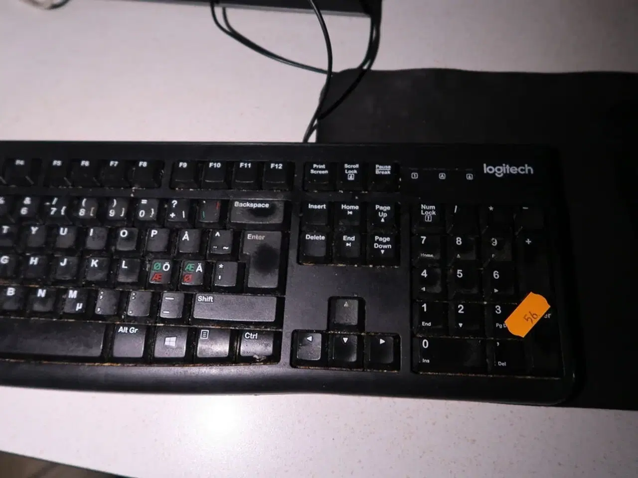 Billede 4 - Computerskærm DELL, labelprinter, computer LENOVO, tastatur, mus m.m.