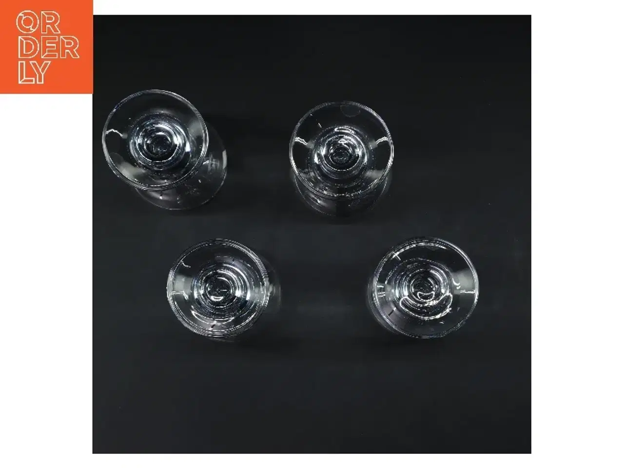 Billede 2 - 4 cognac glas Ideelle, fra Holmegaard (str. 4 stk Ø 7 cm højde 13,5 cm)