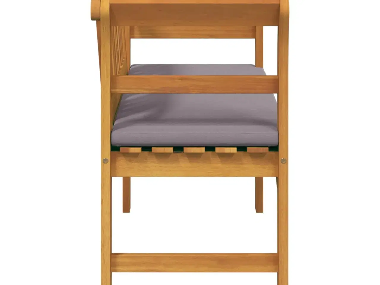 Billede 5 - Bænk Naturlig Olie Finish 114 x 46 x 82,5 cm Massivt Akacietræ