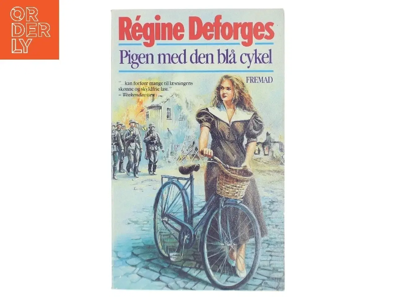 Billede 1 - Pigen med den blå cykel af Régine Deforges (Bog)