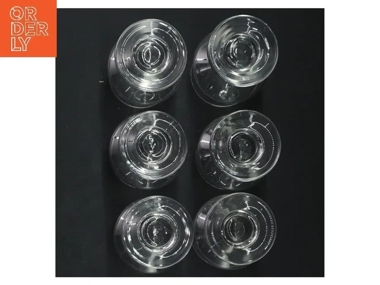 Billede 3 - Sæt med 6 glas (str. 6 styk, 9 cm)