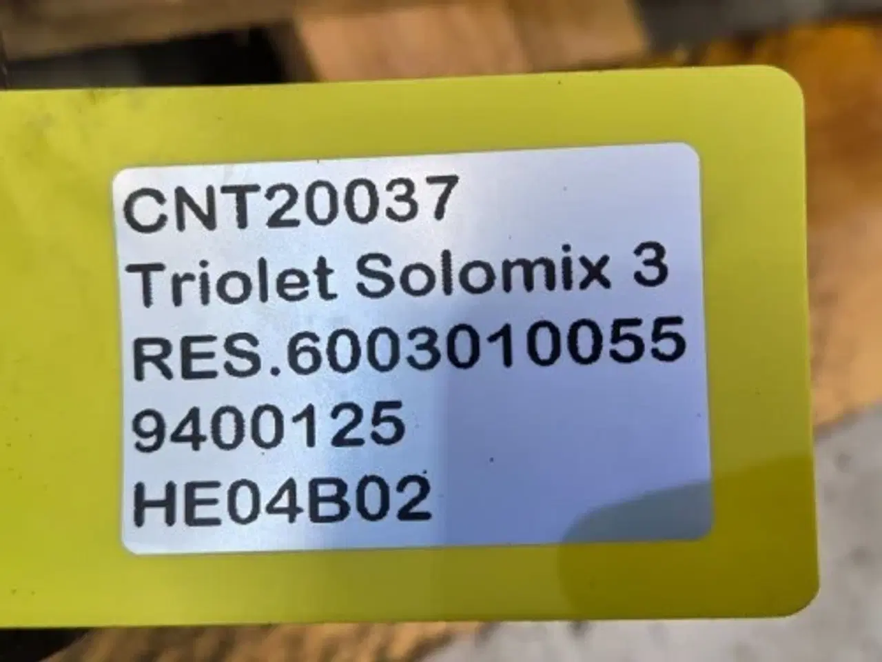 Billede 20 - Trioliet Solomix 3 Gearkasse RES6003010055