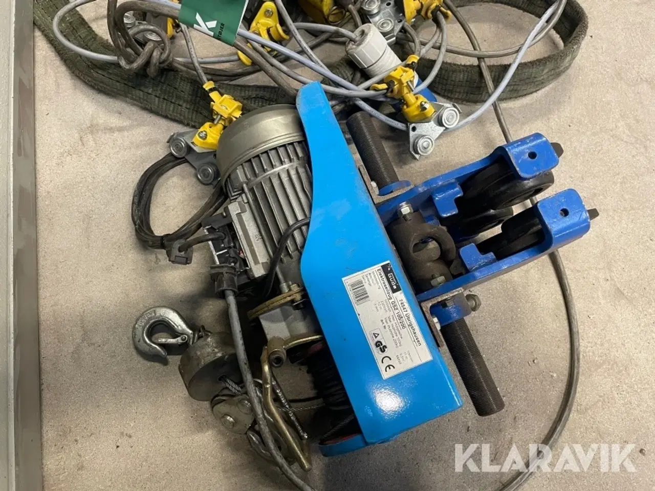 Billede 9 - Elektrisk kabeltræk Güde GSZ 100/200