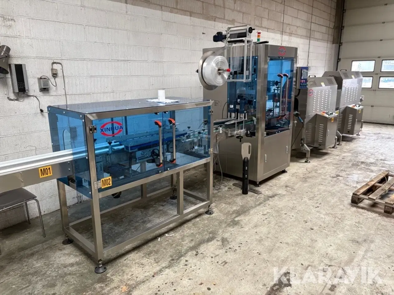 Billede 1 - Shrink sleeve mærkningsmaskine Shanghai Xinhua Machinery Equipment XHL-150