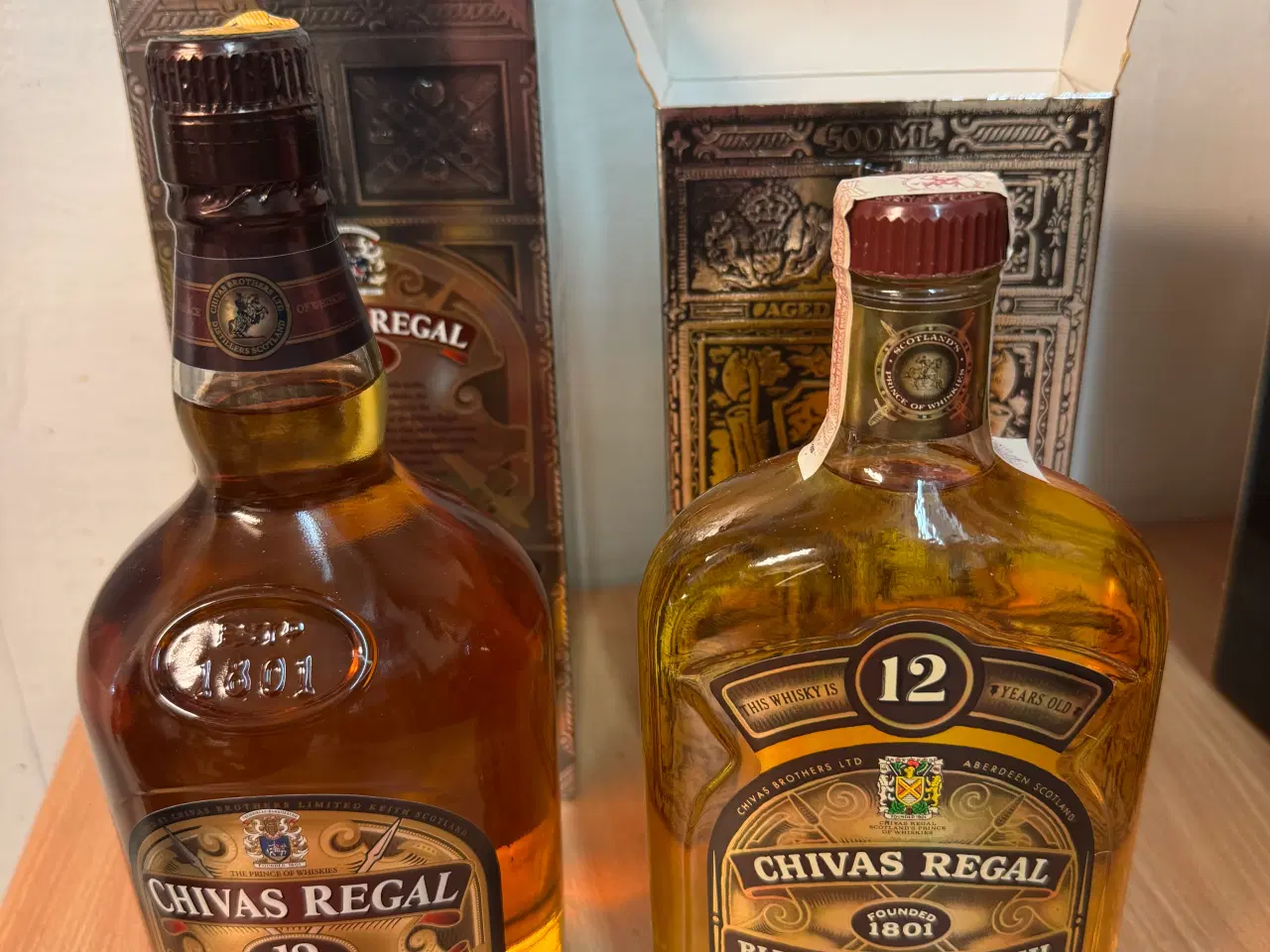 Billede 1 - 2 stk. Chivas Regal 12 år whisky blended scotch