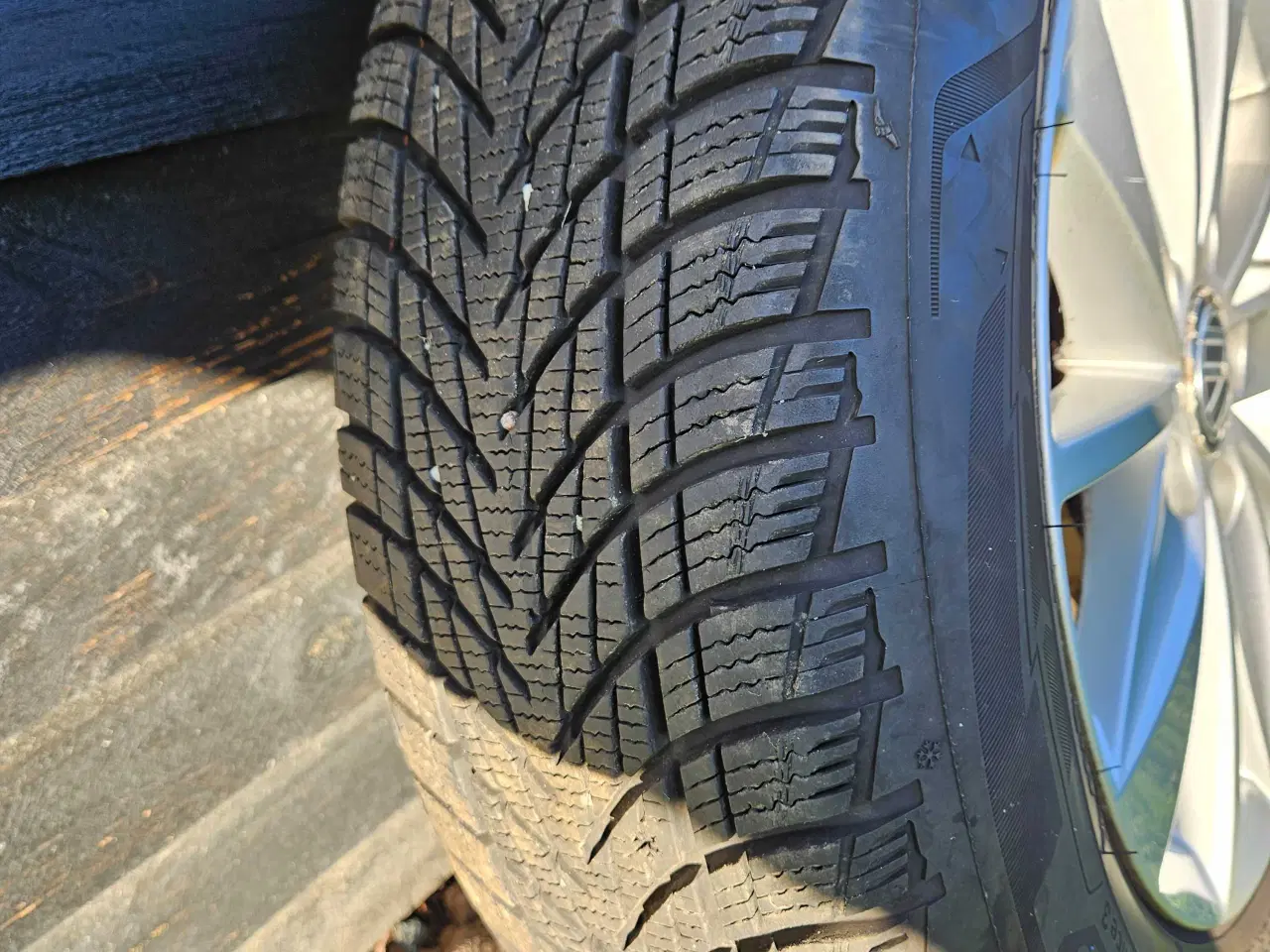 Billede 4 - Vinterdæk på alufælge Golf VII