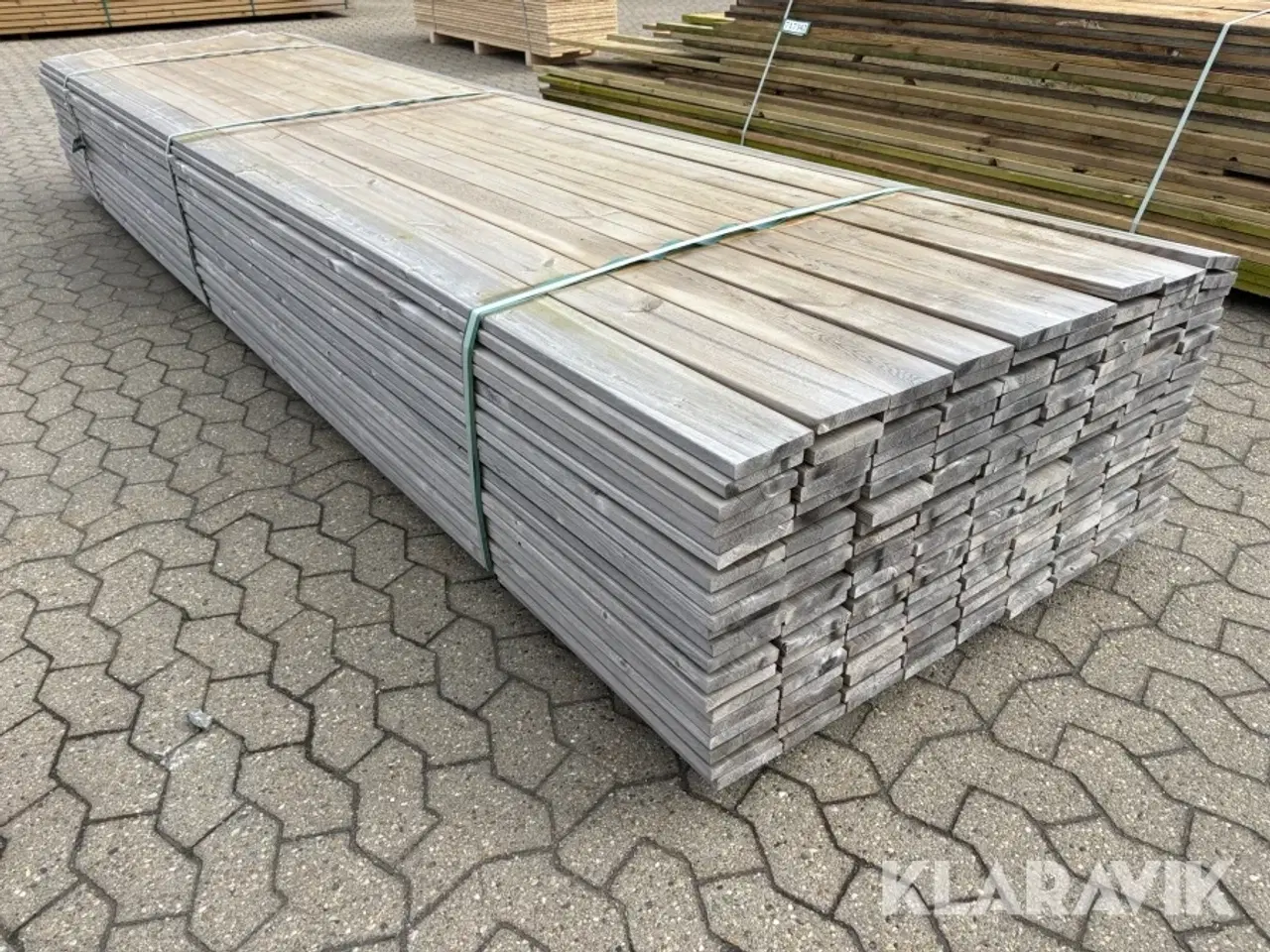 Billede 4 - Trykempraneret terrassebrædder - 180 styks - 756 meter