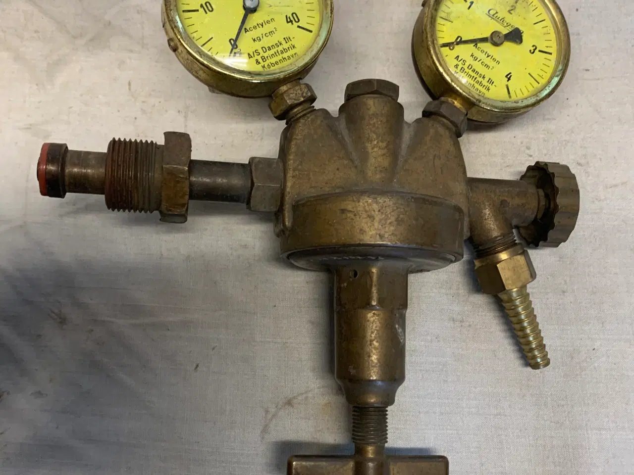 Billede 1 - Autogena Gas  regulator manometer