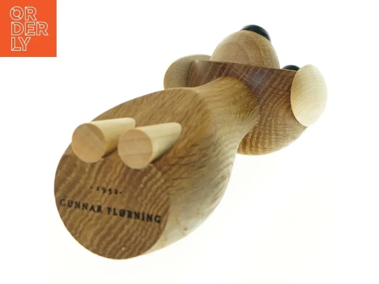 Billede 4 - Træhund fra Gunnar Flørning (str. 17 cm)