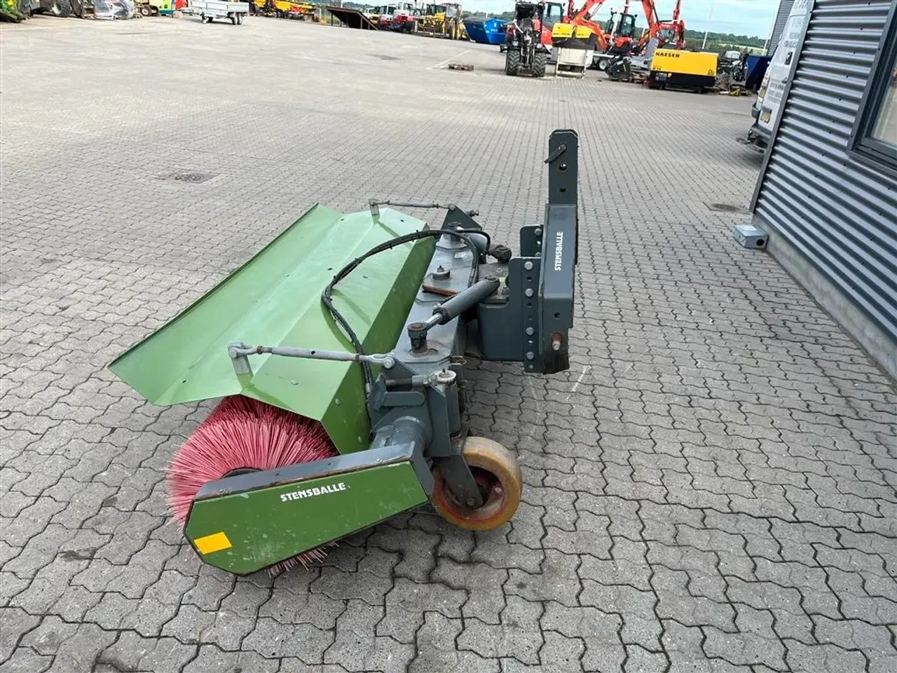 Billede 3 - Stensballe 220cm mekanisk kost med hydraulisk sving