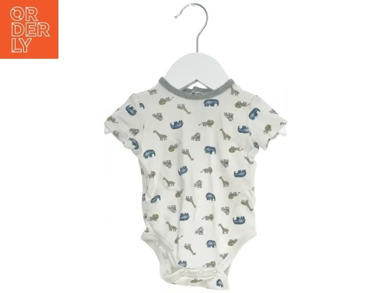 Billede 1 - Body med dyremotiver fra Little Me (str. 62)