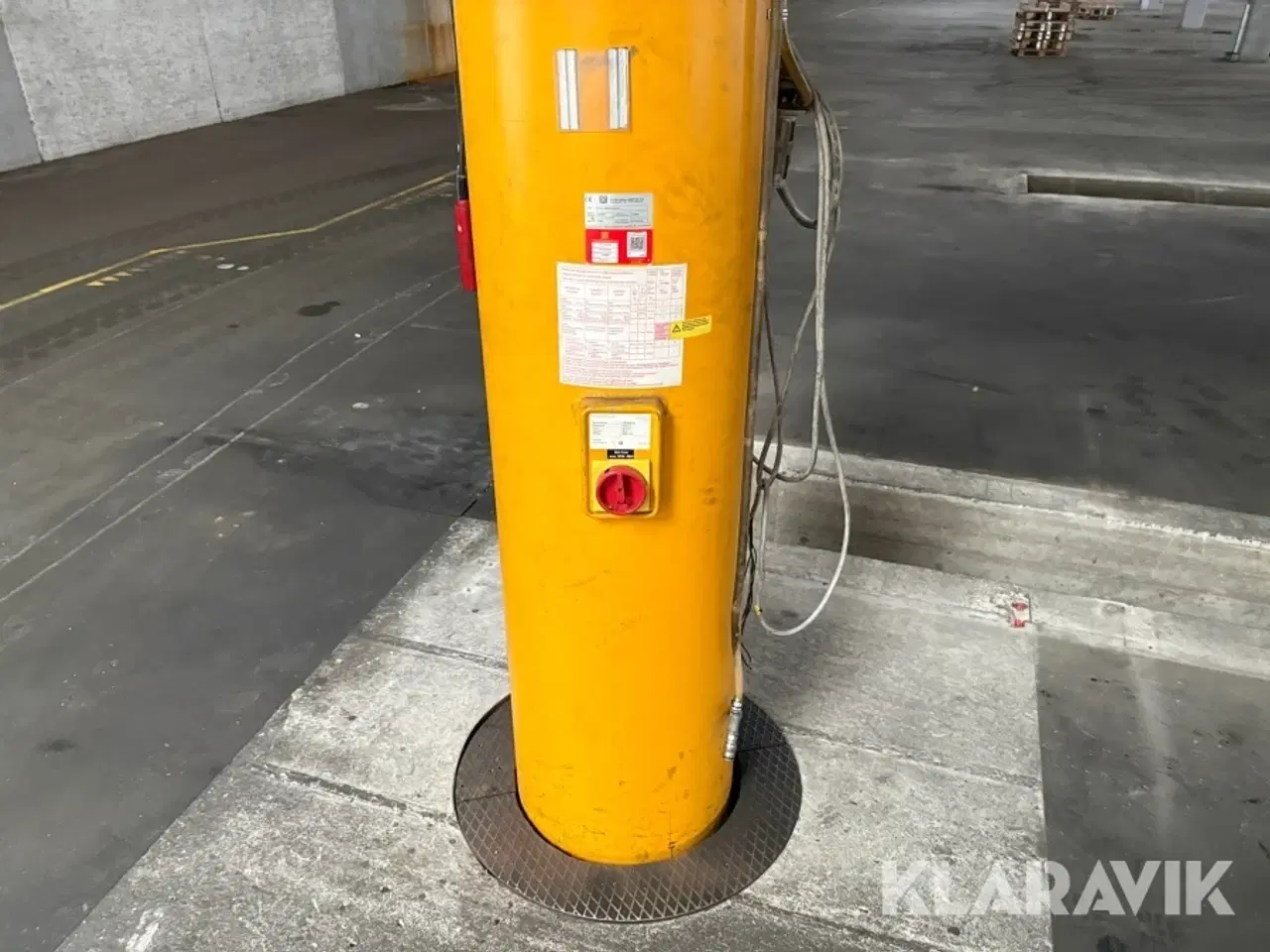 Billede 10 - Søjlesvingkran Fyns Kran Udstyr M10-6,0 1 Tons