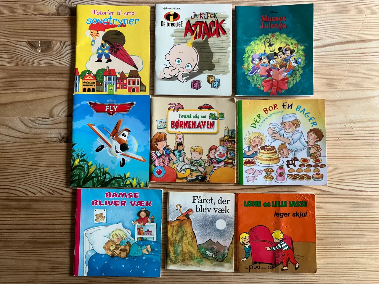 Billede 3 - 7 x 9 børnebøger, Lilleput, Disney m.m.