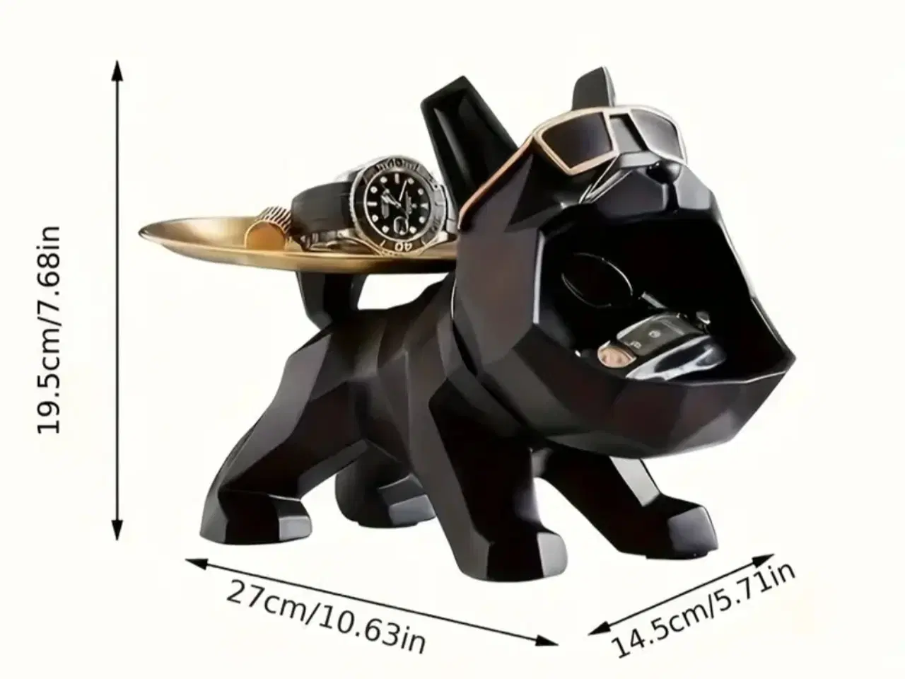 Billede 4 - Cool Bulldog opbevarings ornament