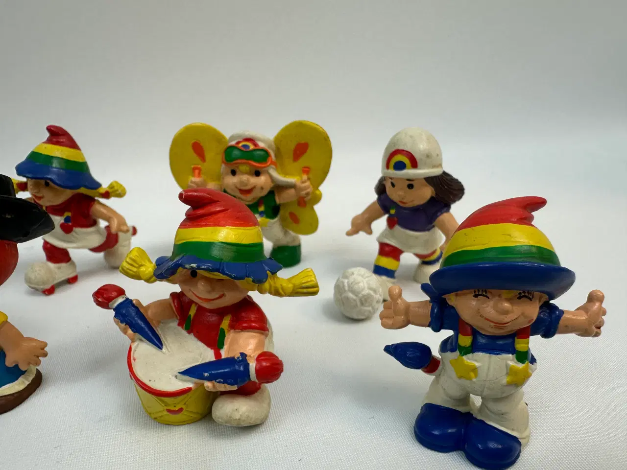 Billede 5 - 12 stk. retro figurer  Rainbow Kids (1980/81)