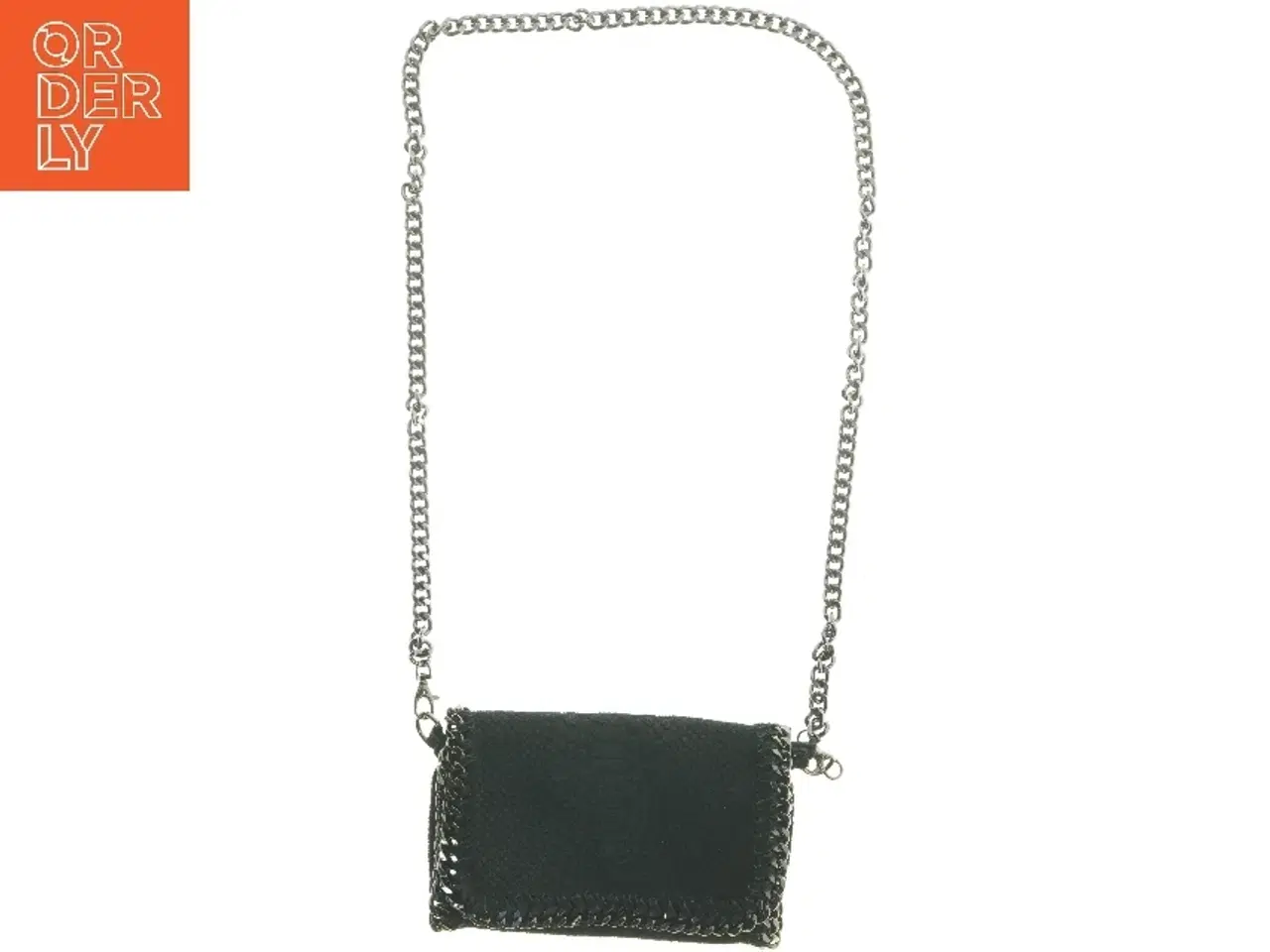 Billede 1 - Skuldertaske med kæderem (str. 23x14 cm)