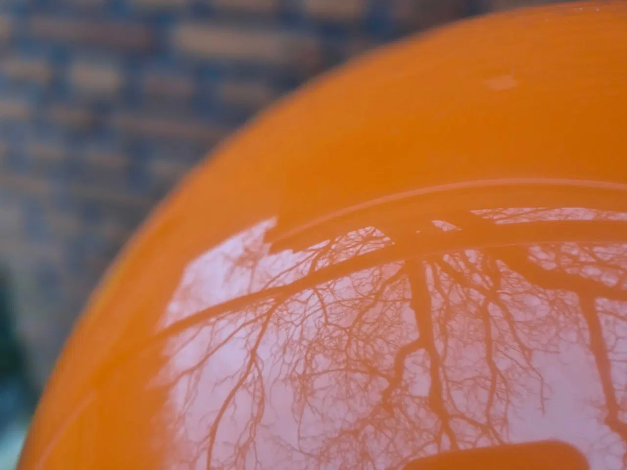 Billede 10 - Flot stor retrolampe i transparent plast