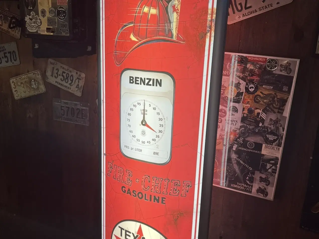 Billede 1 - Dobbelt sider lysstander benzinstander