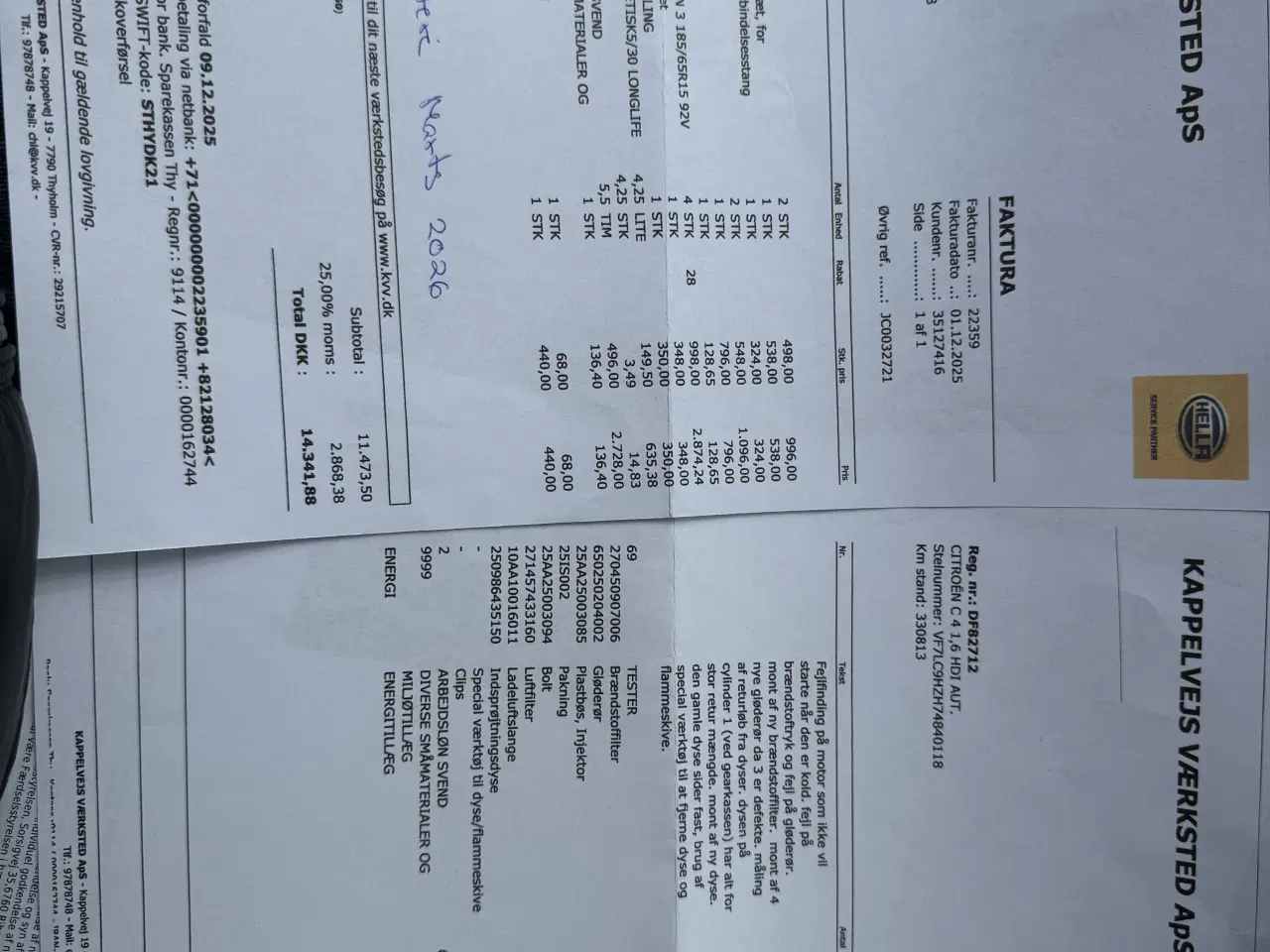 Billede 12 - Flot velholdt c4 med automatgear 1.6hdi 