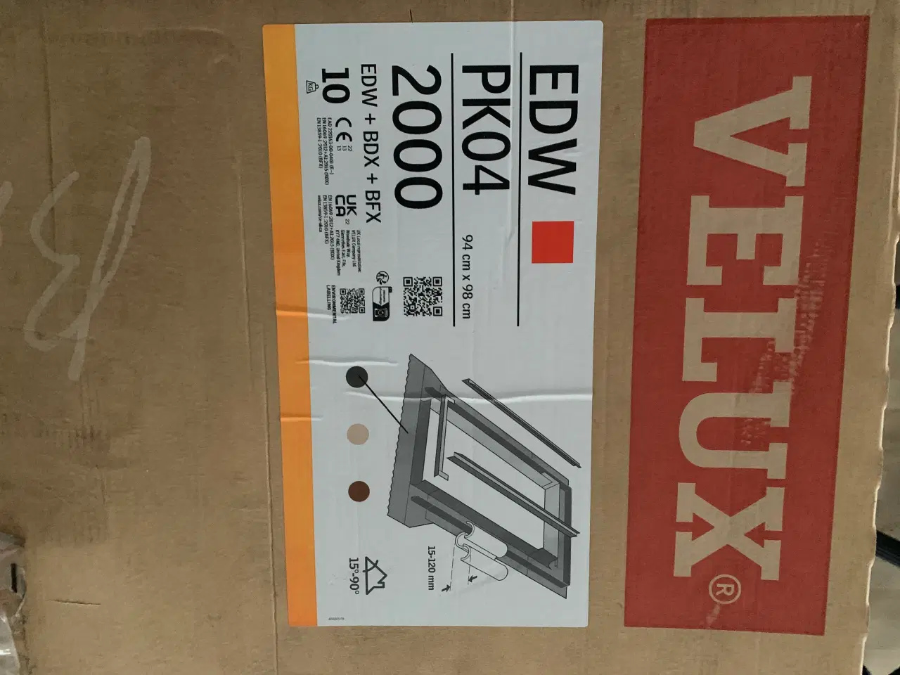 Billede 3 - Velux vindue med inddækning