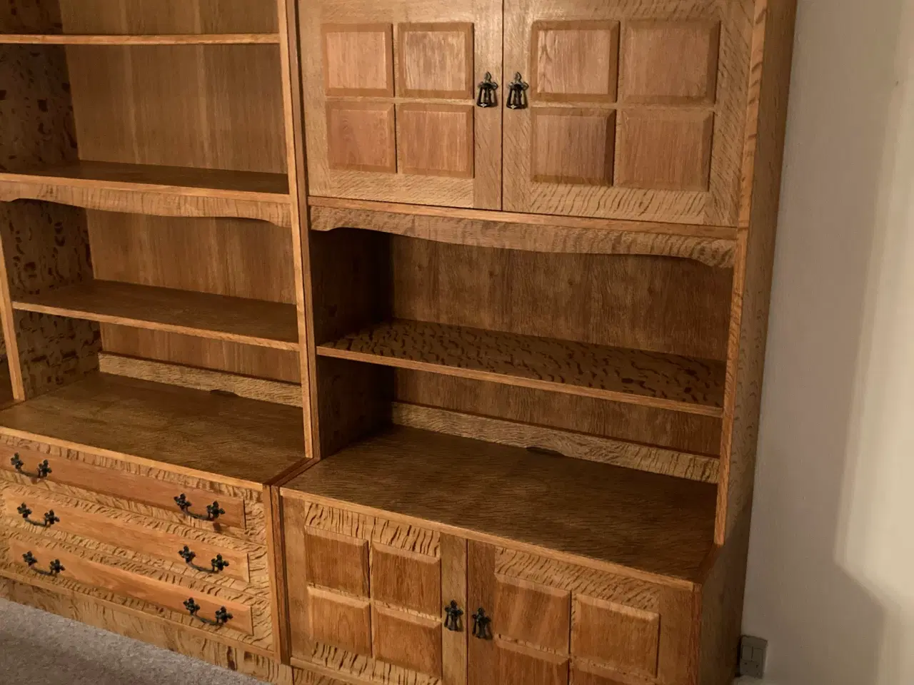 Billede 3 - Spisebord i egetræ 