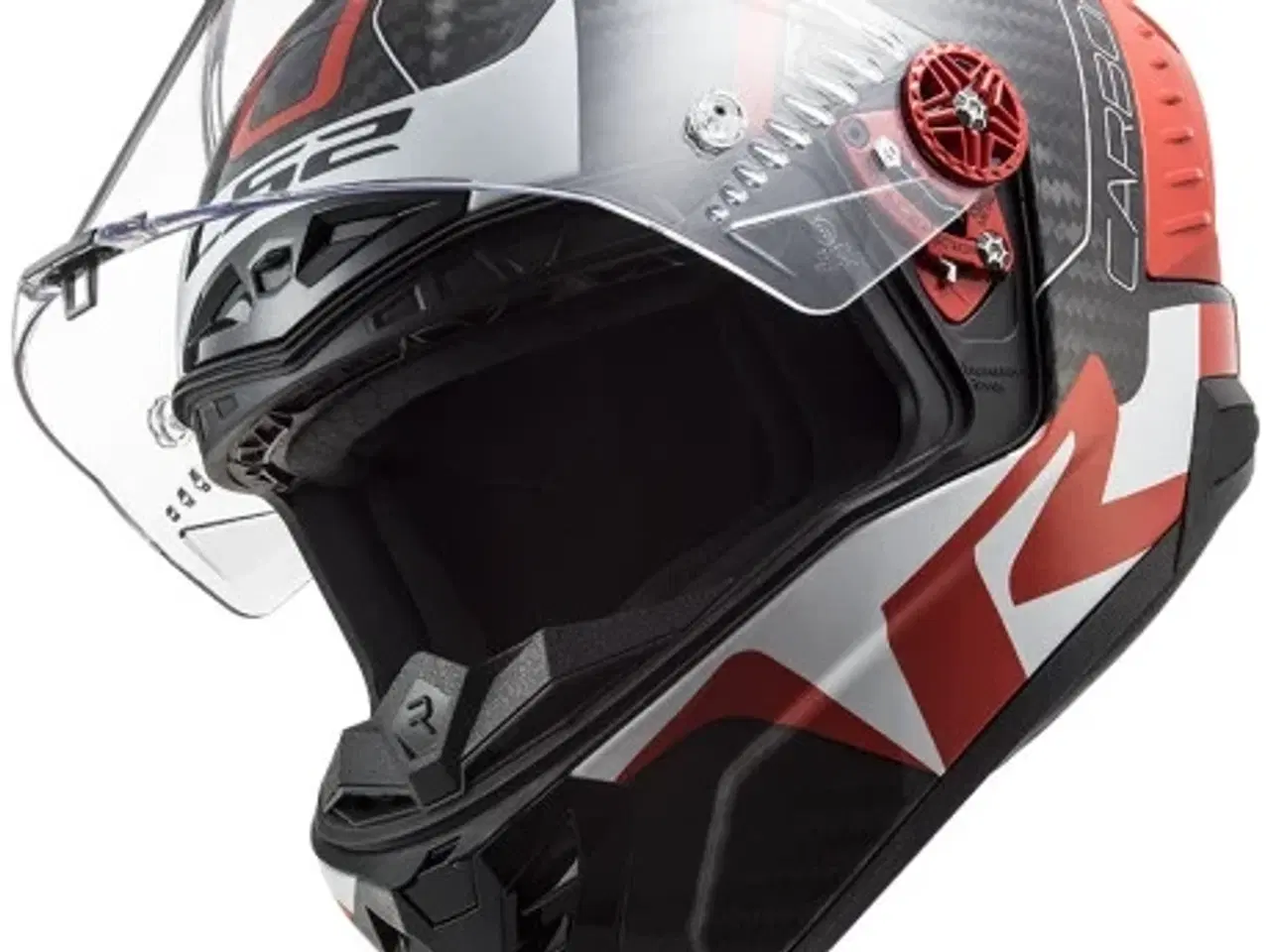 Billede 7 - LS2 THUNDER C RACING1 RED WHITE -  før 4.199