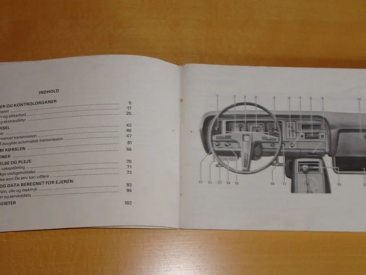 Billede 2 - Instruktionsbog Toyota Corona