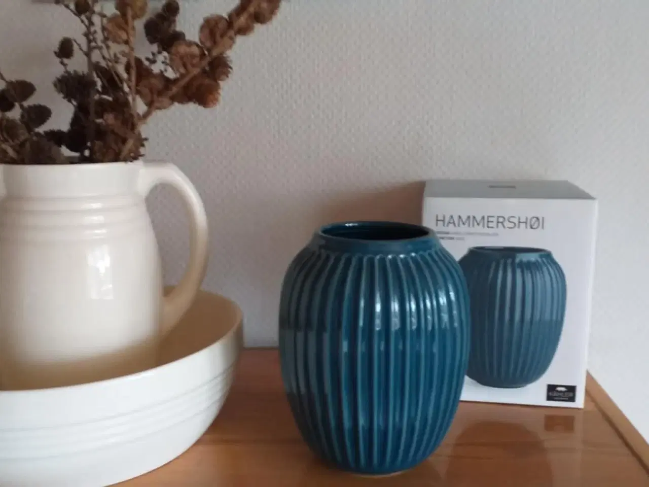 Billede 1 - Hammershøj vase  20 cm 