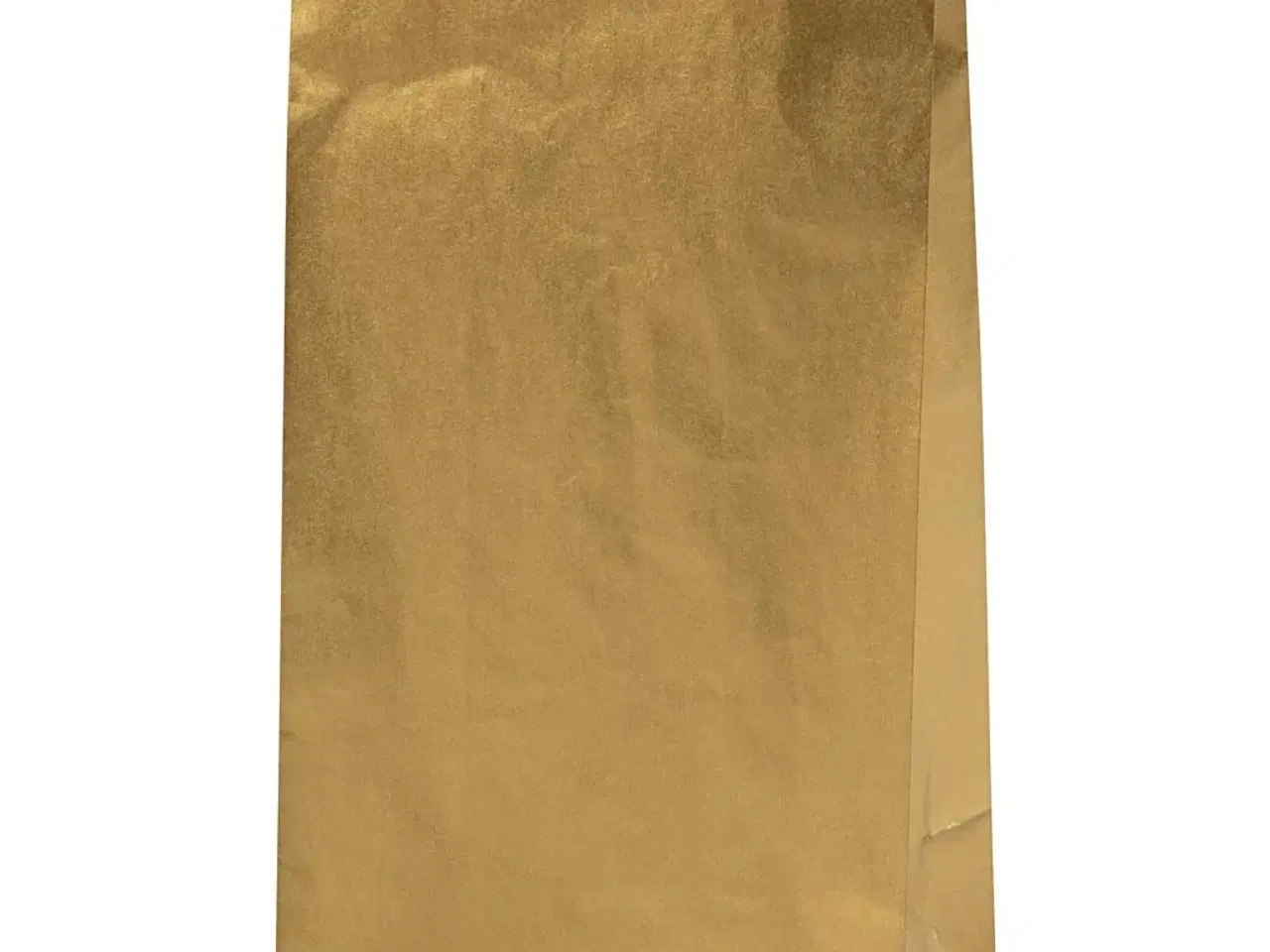Billede 1 - Papirposer, H: 27 cm, str. 9x15 cm, 50 g, guld, 100stk./ 1 pk.