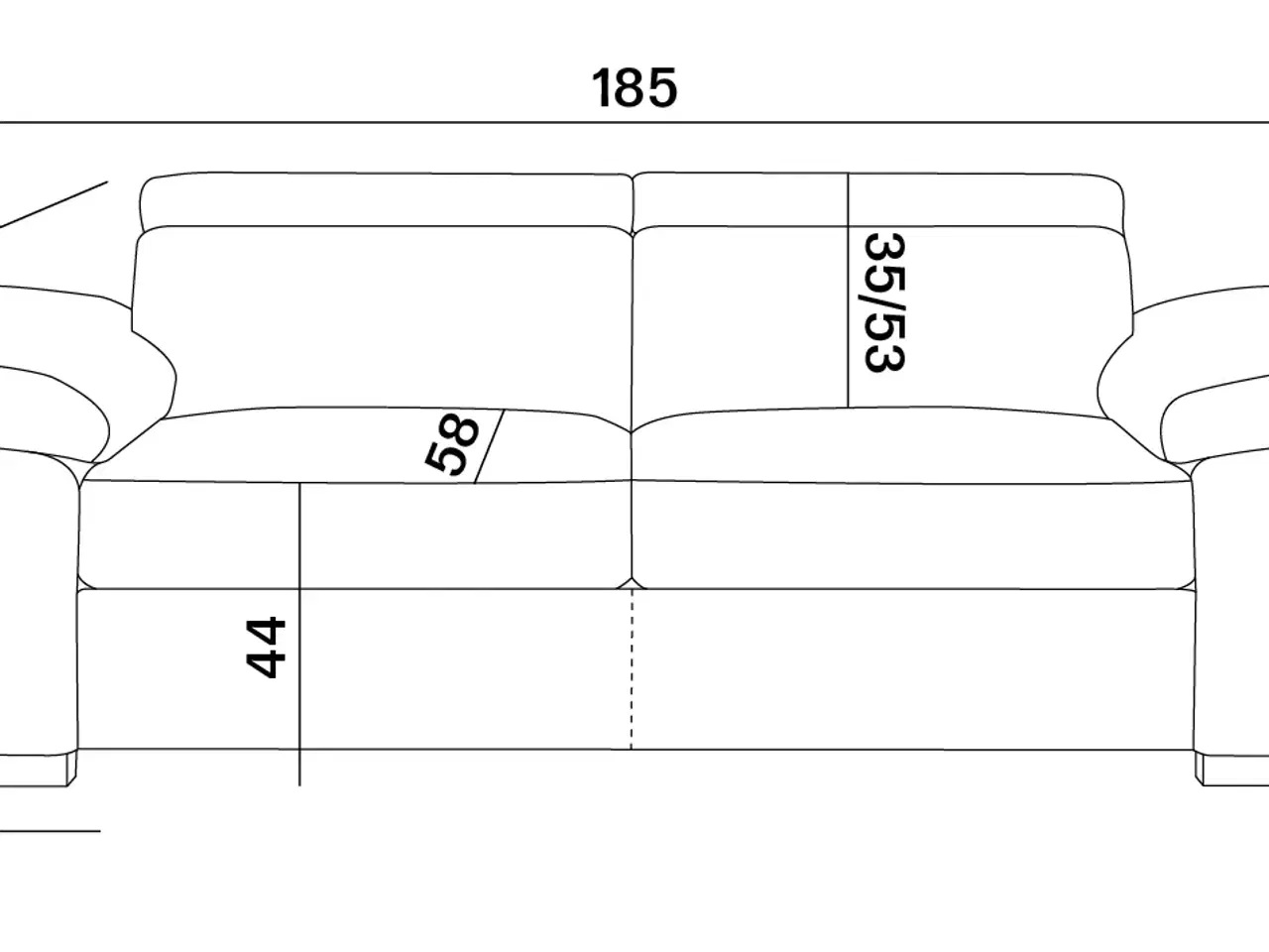 Billede 5 - ROSE SOFA  185x105