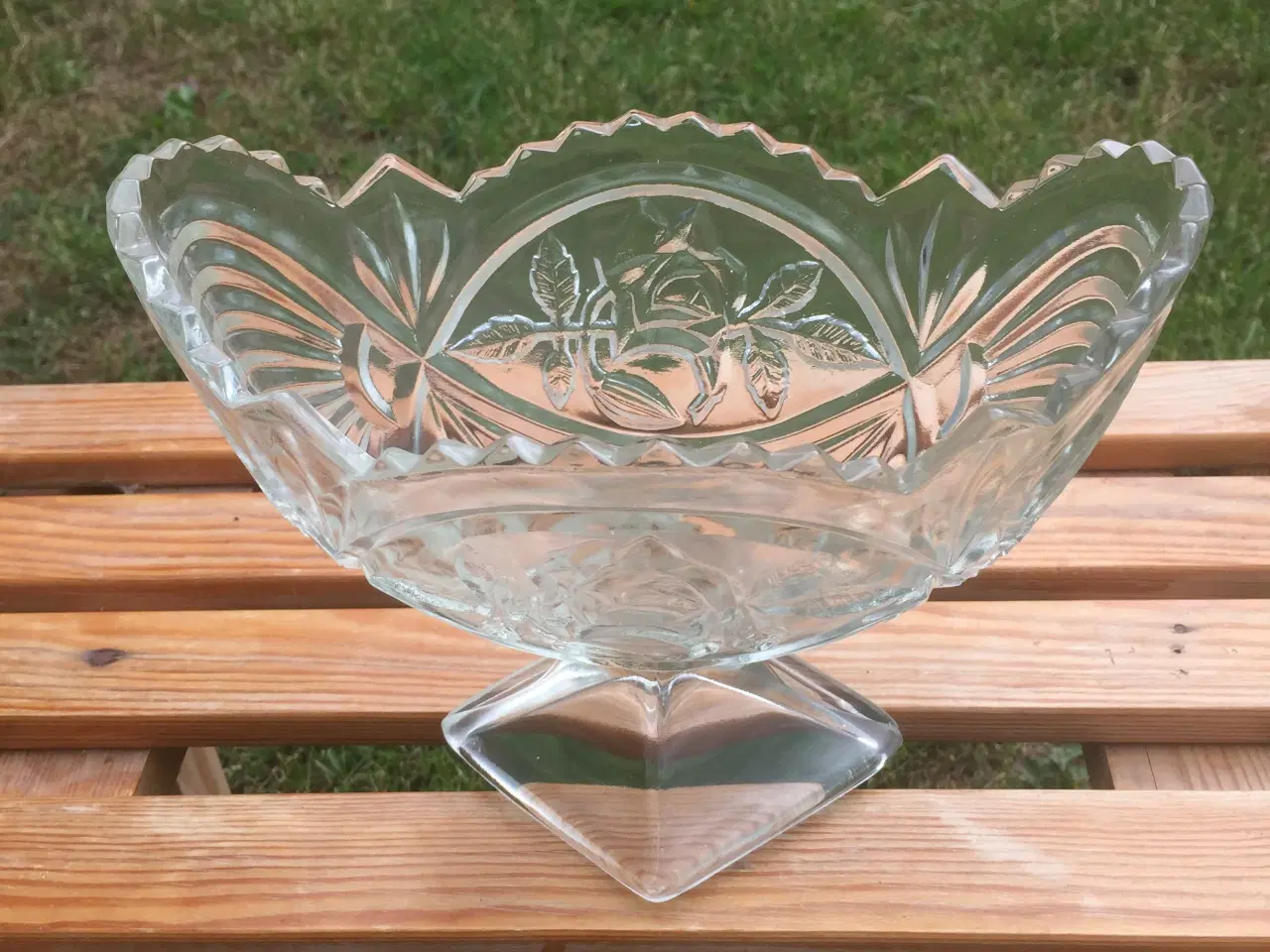 Billede 1 - Glasskål Jardiniere 