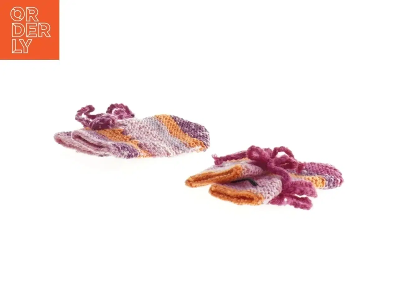 Billede 3 - Strikkede babyhandsker (str. 12 x 6 cm)