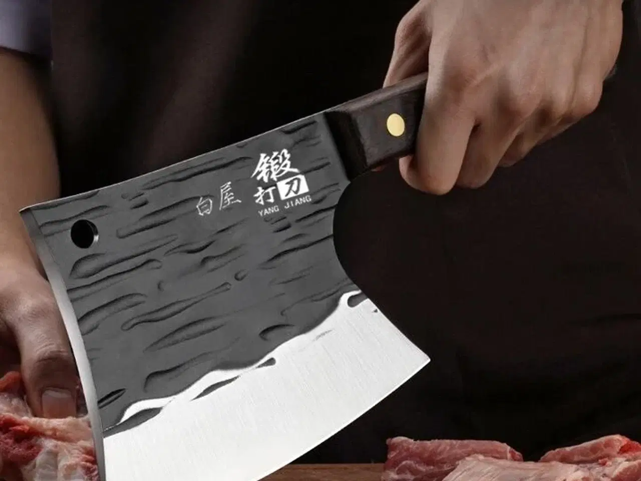 Billede 1 - Japansk kødkniv – bensplitter i 4Cr13 rustfrit stål