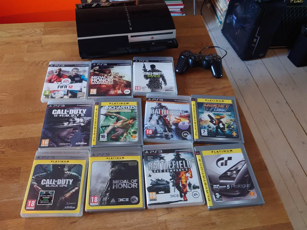 Billede 1 - Playstation 3 med spil 