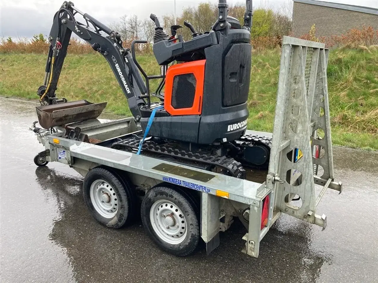 Billede 5 - Ifor Williams GX 84 Maskintrailer med rampe og mange bindeøjer