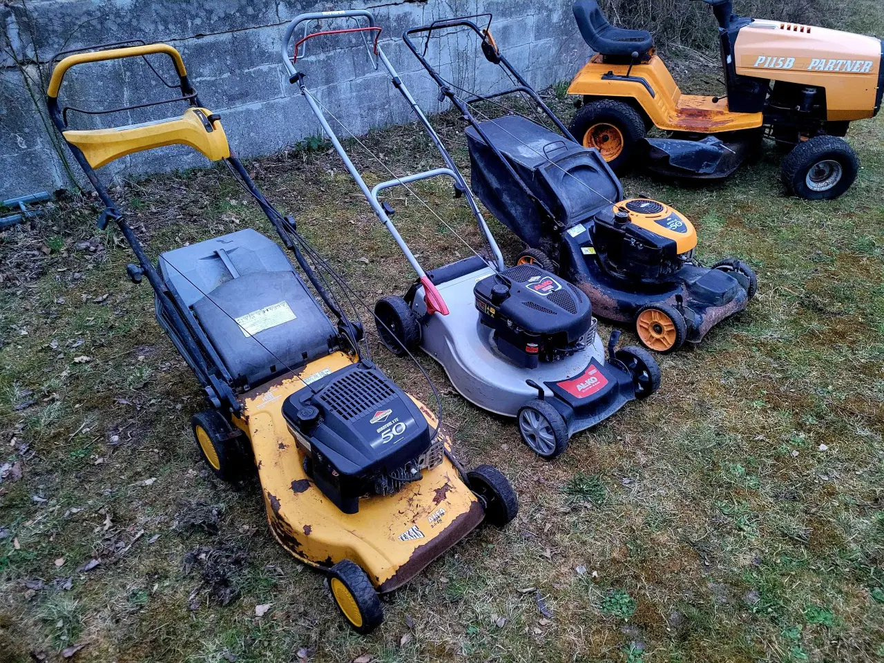 Billede 3 - 3 plæneklipper sælges 
