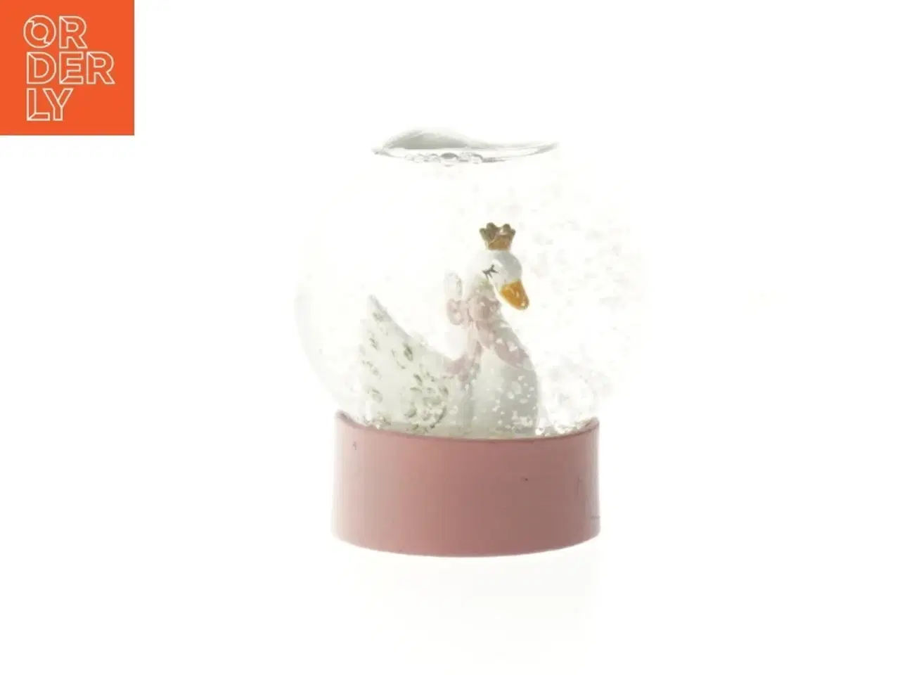 Billede 1 - Snekugle med svane fra Bye By T (str. 9 cm)