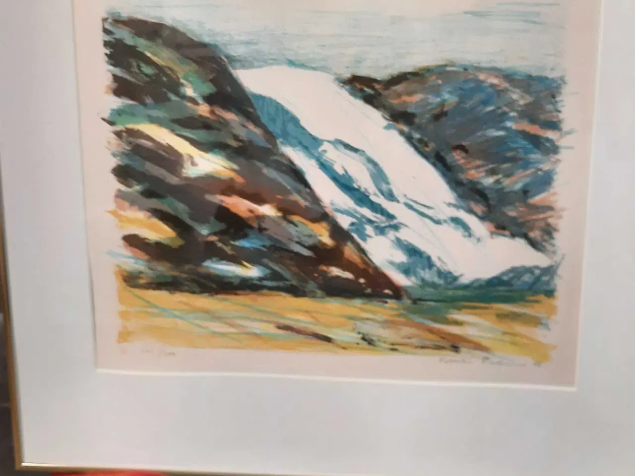 Billede 6 - Lot kunstplakater/ litografier