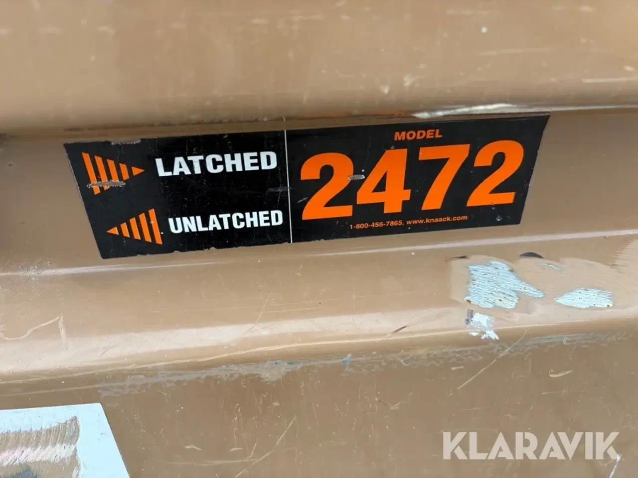 Billede 4 - Værktøjskasse RIDGID Jobmaster Chest 2472 184 x 62 x 108 cm