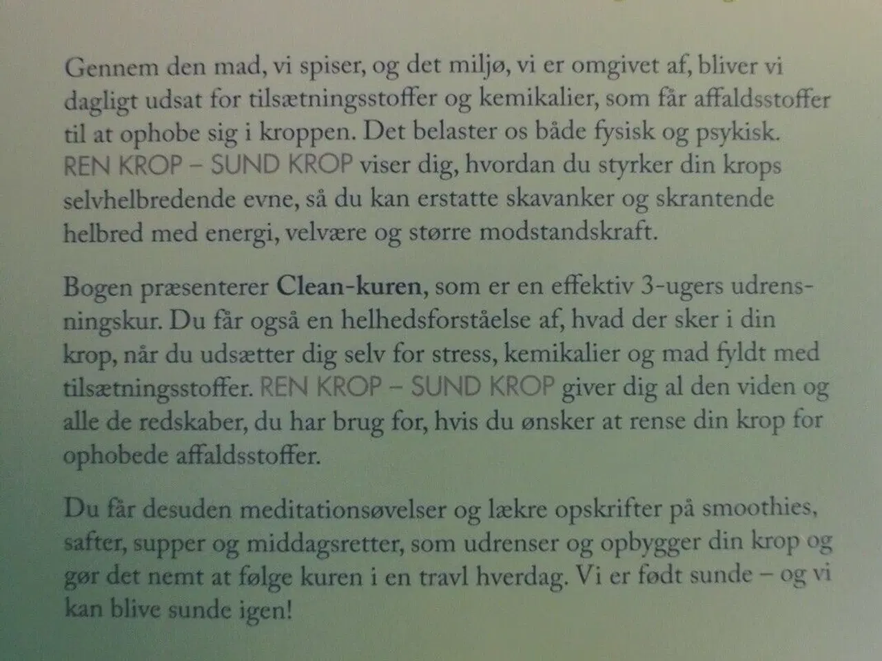 Billede 3 - ren krop sund krop, af alejandro junger med amely 