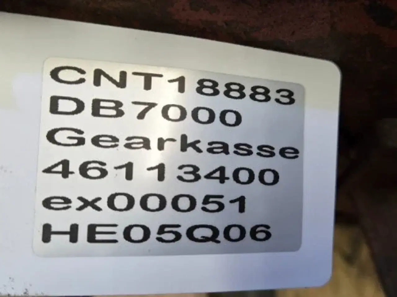 Billede 12 - Dronningborg D7000 Gearkasse 46113400