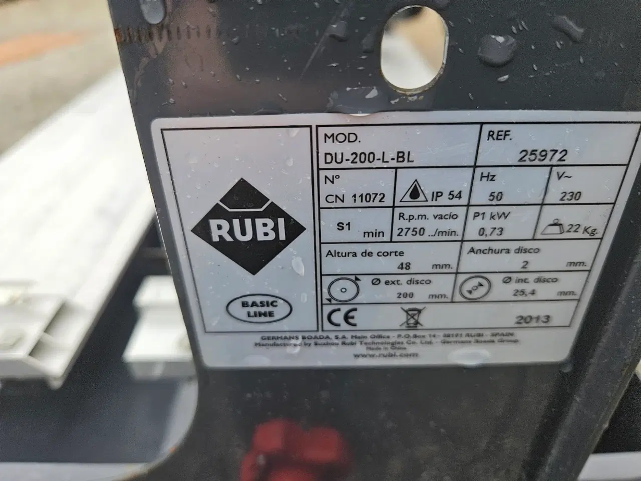 Billede 1 - Vådskærer til fliser og klinker