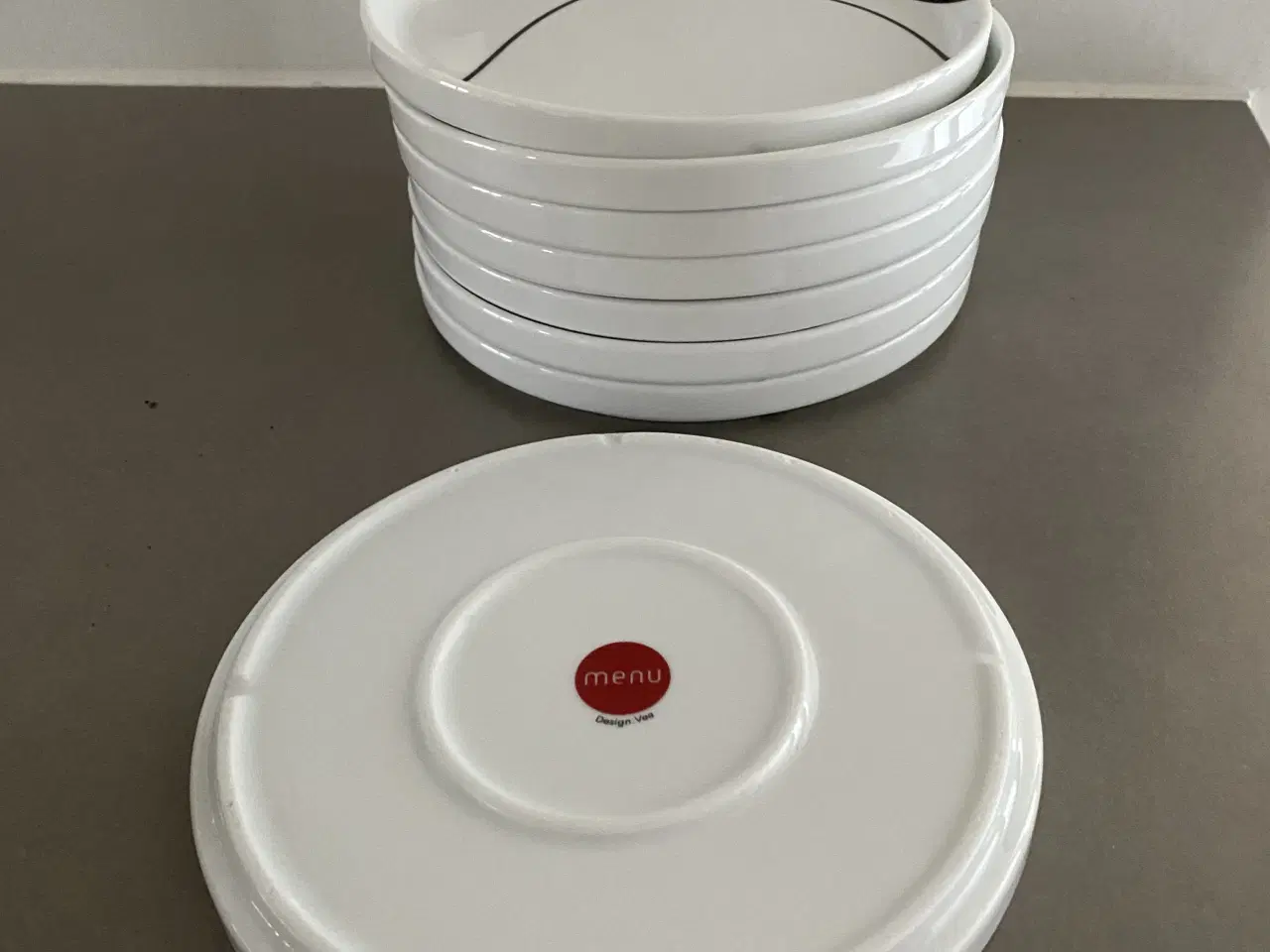 Billede 1 - Menu tallerkener