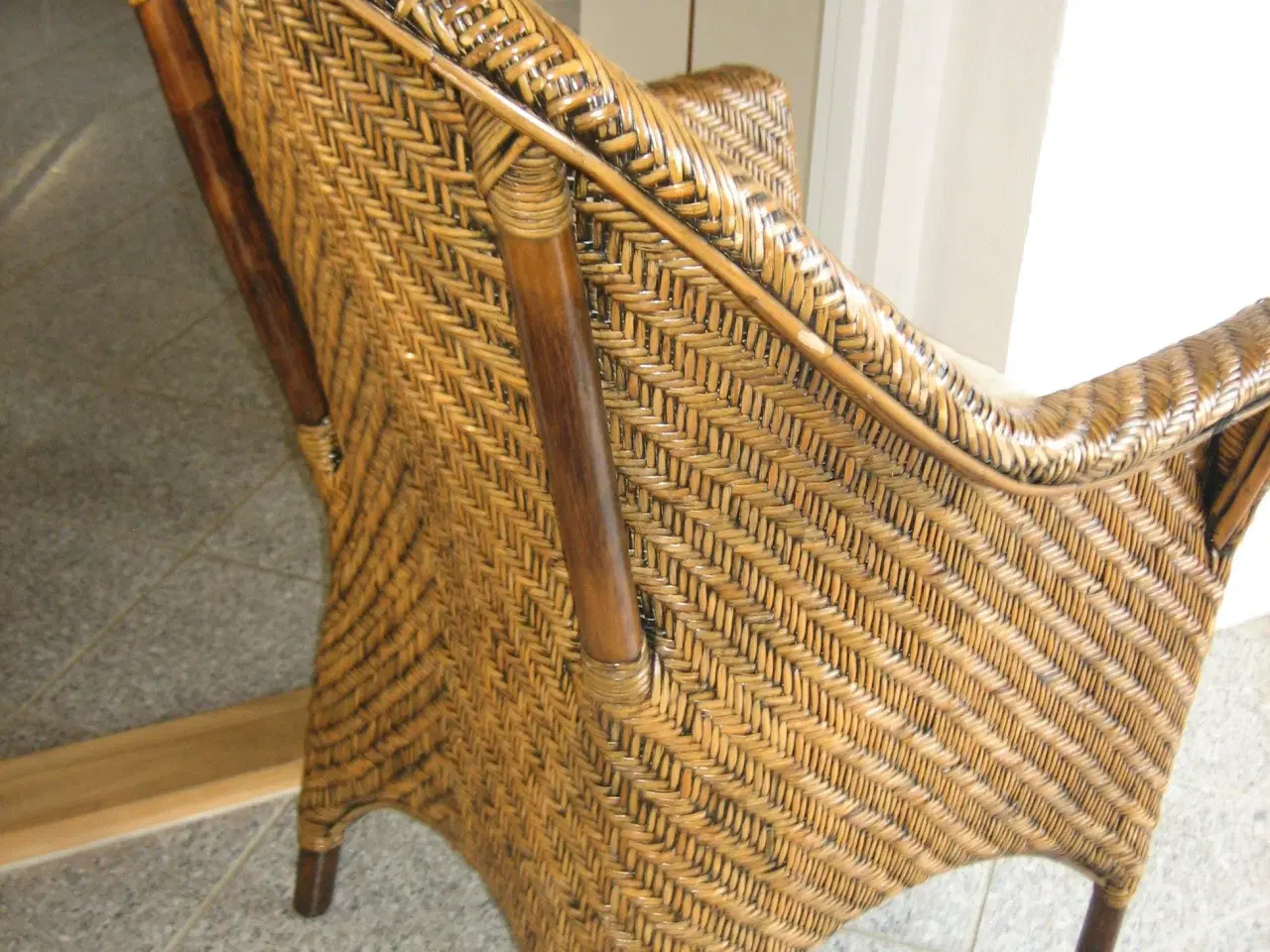 Billede 1 - Flet stol i Bambus NYPRIS 
