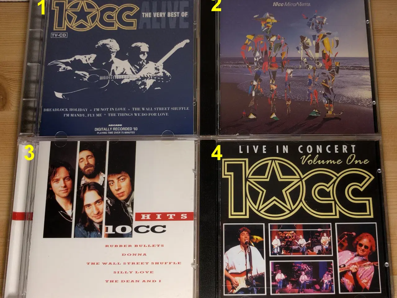 Billede 1 - 10cc CD'er: 4 Titler